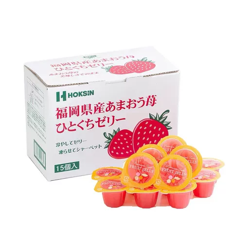 Spot японский местный импортный Hokkaido Xishi Zhangzhang Kangliu Jelly Strawberry Puding Jelly (супер рекомендуется)