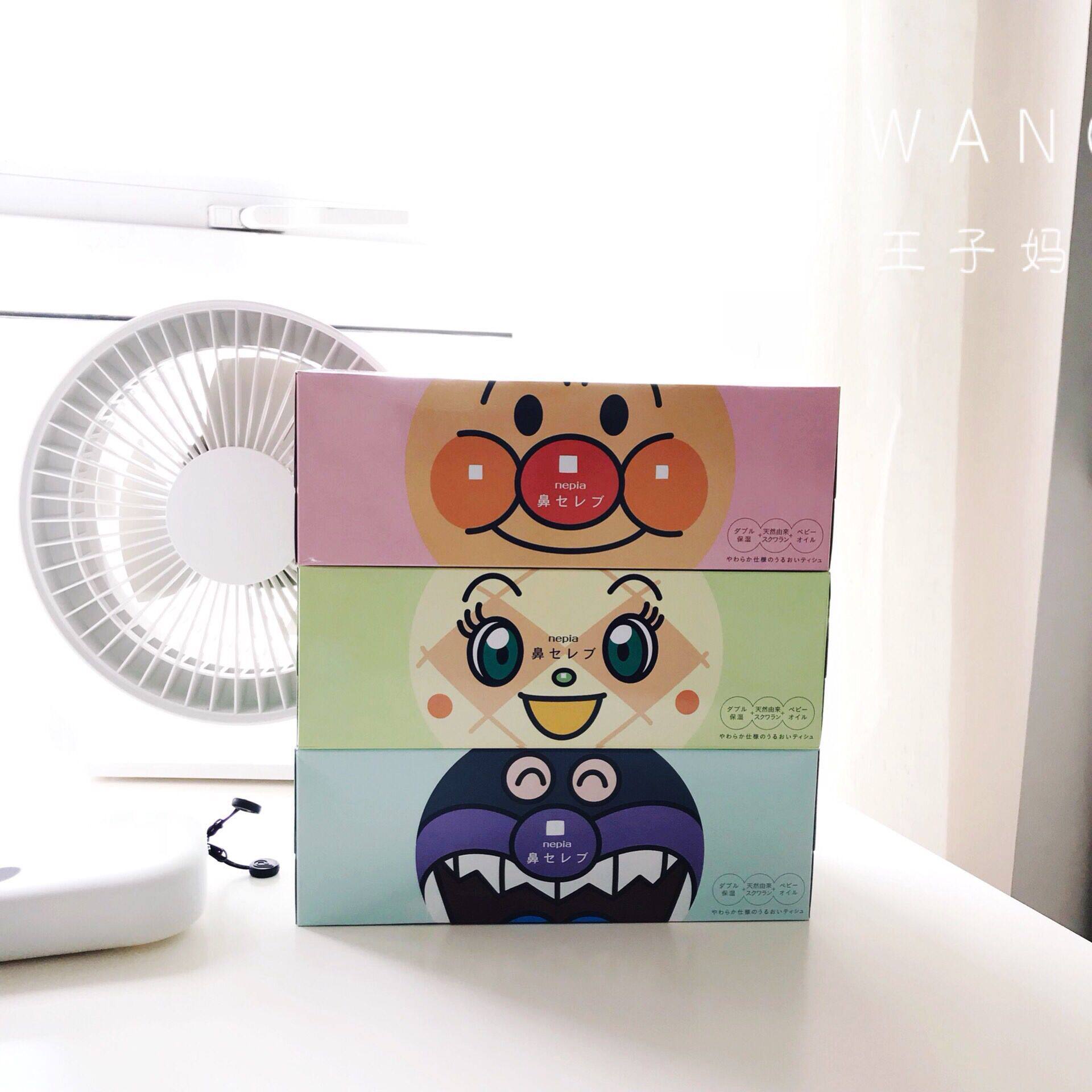 Spot Japanese native bread Superman nepia soft aristocratic paper towel cute extracted toilet paper