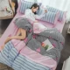 Một mảnh duy nhất của dày bông chăn sinh viên độc thân ký túc xá 1,5m bông chăn đúp 200x230 hai người đàn ông - Quilt Covers vỏ chăn cotton