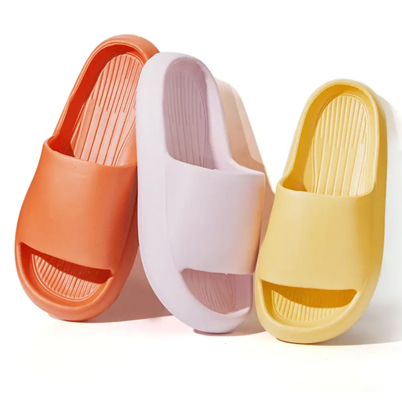 Diversified House Aiqi Bathroom Slippers Summer Home Couples Bath Home Thick Bottom Sandals Men and Women