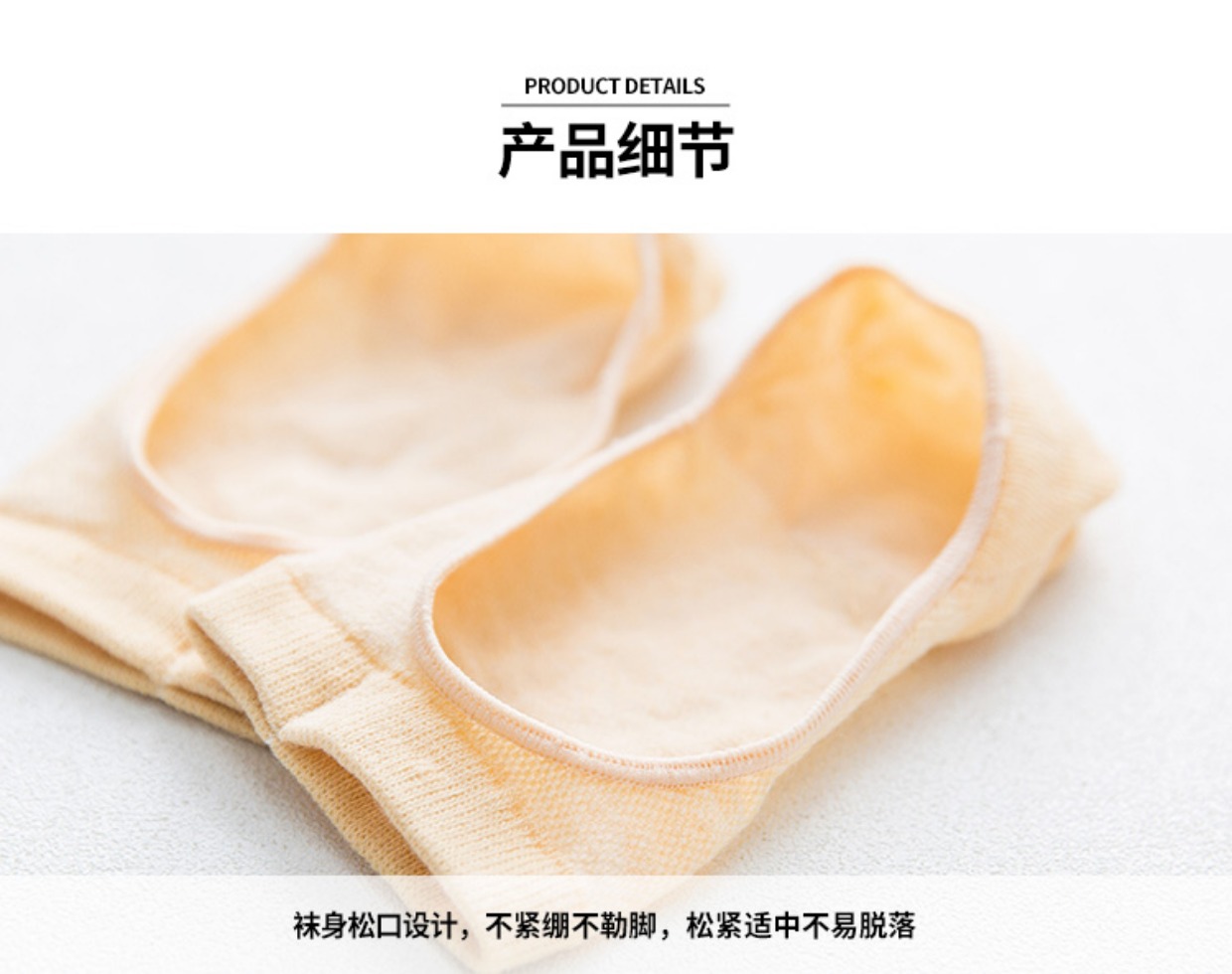 Mùa hè siêu mỏng thoáng khí ngón chân hai ngón chân vớ thuyền vô hình không dấu vết cá miệng vớ vớ cotton màu rắn năm đôi vận chuyển - Vớ bông vớ champion