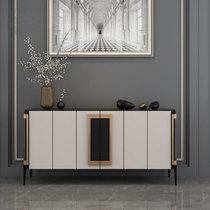 New Chinese Hyun Guan Cabinet Minimalist Modern Entrance Solid Wood Shoes Cabinet Light Lavish Dining Side Cabinet Nordic Living Room End View Partition Cabinet