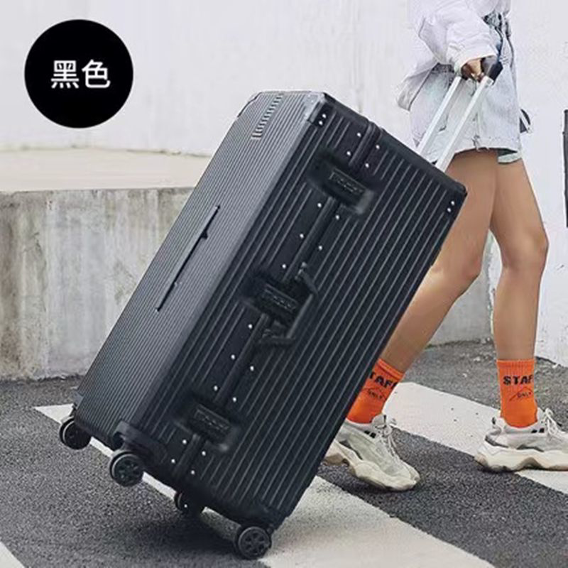 Extra-Large Capacity Suitcase, 100inch New Model Travel Password Lock Suitcase, Thickened, Sturdy and Durable Student Suitcase