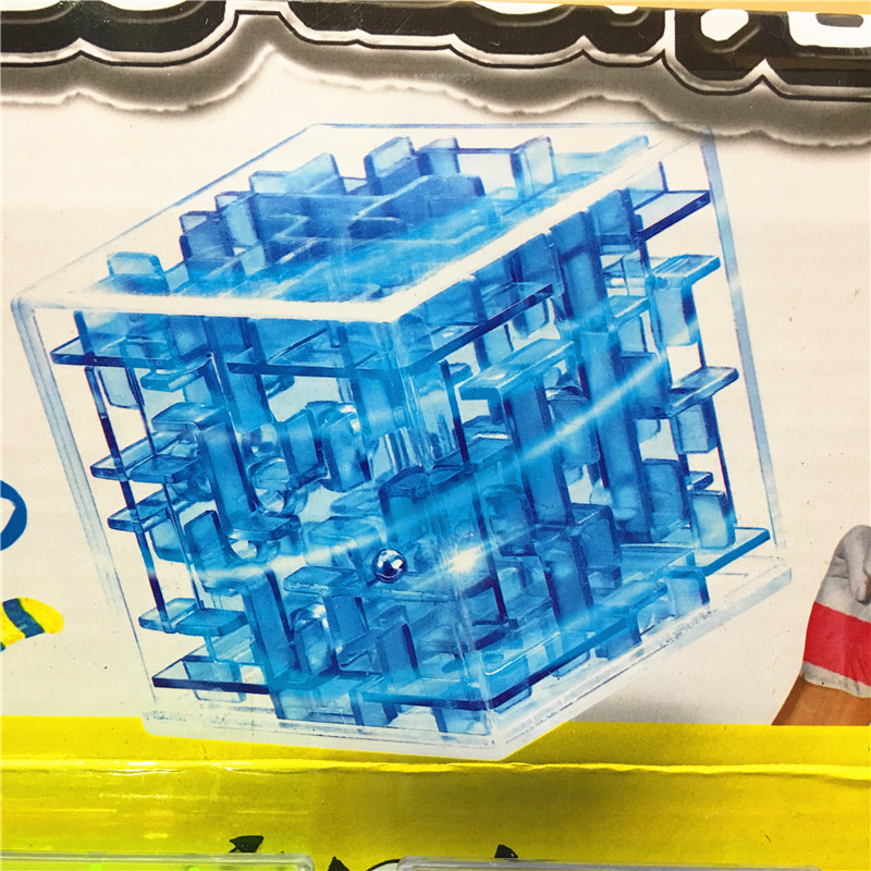 Rubiks Cube Mê cung 3D Hạt nổi đồ chơi IQ cho bé