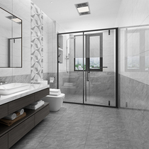 Simple modern Gray Glazed tile 300x600 kitchen bathroom mirror wall tile balcony non-slip floor tiles