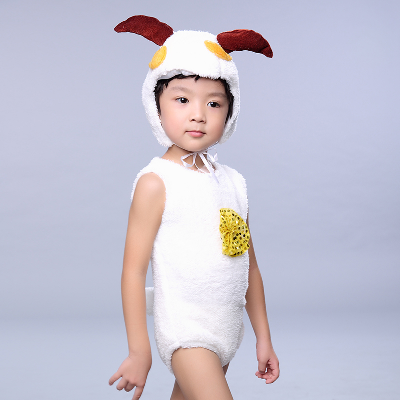 Trang phục sân khấu động vật trẻ em cừu biểu diễn quần áo cừu vai trò trang phục múa cừu trang phục biểu diễn múa cừu trang phục biểu diễn cho bé trai