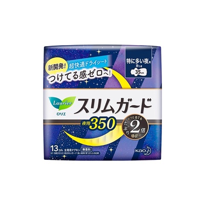 拍四件-花王乐而雅卫生巾52片