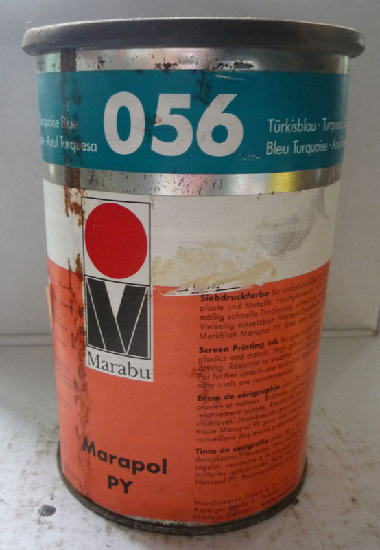 Germany imported Marabu color Li Bao MARABU screen printing pad printing ink PY056 green