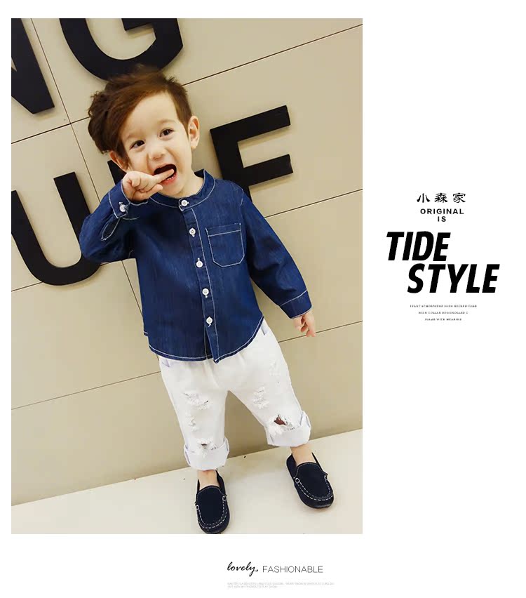 Chemise enfant à manche longue - Ref 2083686 Image 29