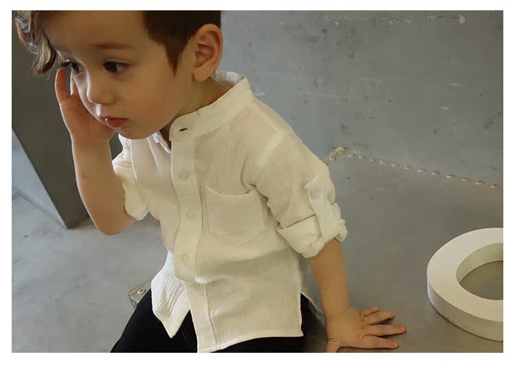 Chemise enfant à manche longue - Ref 2083230 Image 34
