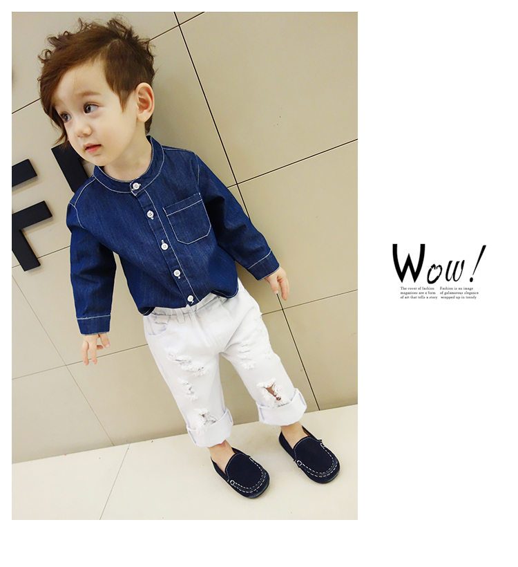 Chemise enfant à manche longue - Ref 2083686 Image 36