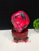 Exquisite high quality Madagascar blue chalcedony agate raw stone ornamental stone mineral crystal home strange stone ornaments