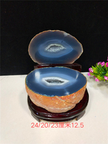 Natural agate stone ornaments mineral crystal strange stone ornamental stone porch living room Office collection gifts