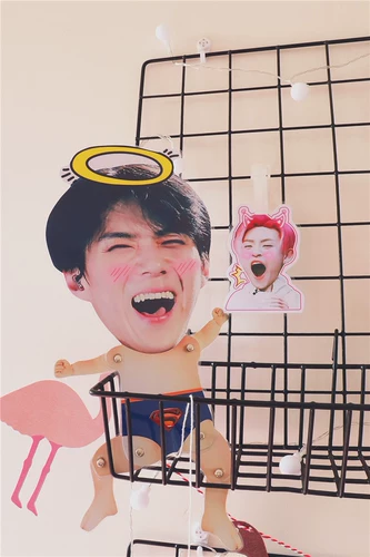 Телескопическая кукла со шнуром, минифигурки