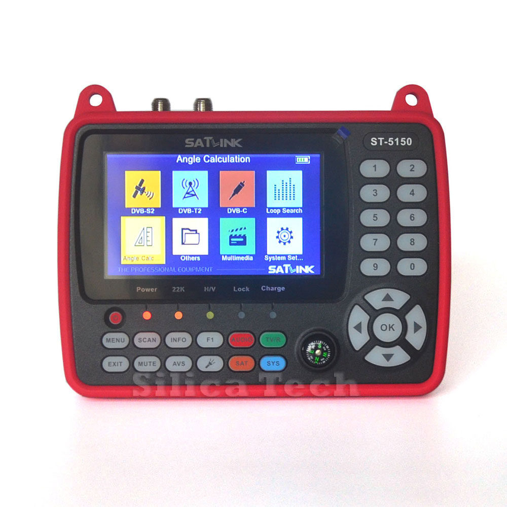 Satlink ST-5150 DVB-S2 T2 C H 265 HEVC MPEG4 HD xun xing yi