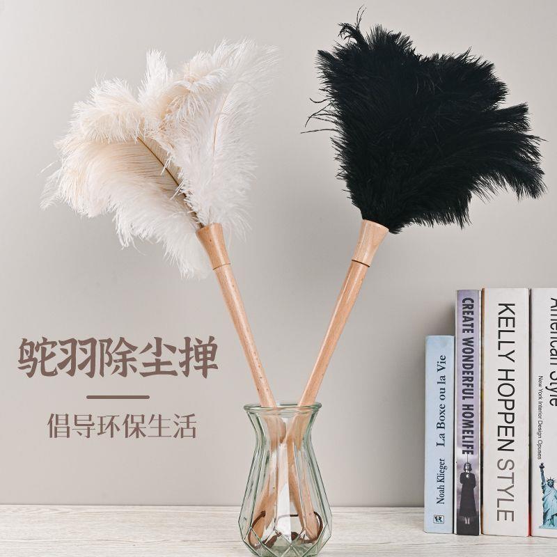 Factory Direct Sales Ostrich Feather Duster for Home Dust Removal, Non-Shedding Chicken Feather Duster, Extendable Dust Sweeper, Static Electricity Tool Factory Direct Sales Ostrich Feather Duster for Home Dust Removal, Non-Shedding Chicken Feather Duster, Extendable Dust Sweeper, Static Electricity Tool