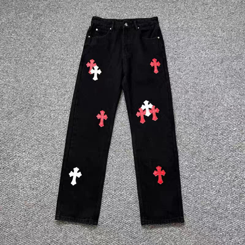American-Style Trendy Influencer Picks Light Luxury Cross Jeans Unisex High Street Fashion Straight Casual Long Pants American-Style Trendy Influencer Picks Light Luxury Cross Jeans Unisex High Street Fashion Straight Casual Long Pants