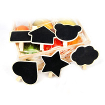 Small blackboard creative mini clip small blackboard item label specialty shape commodity price tag note board