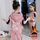 7 Big Girls Autumn and Winter Suit 8 Children 10 Korean Style Sports Two-piece Set 12 Elementary School Students 13 Girls 15 Years Old