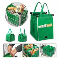 Supermarket Shopping Bag Eco Friendly Trolley Tote Thicken