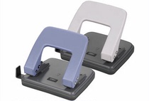 Deli puncher 0102 two-hole puncher manual puncher office stationery can punch 20 sheets of 80g paper