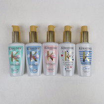 (Spot) Card Poetry New Double Cyanine Pure Gold Oil God Essential Oil Gold Hair Oil 30ml