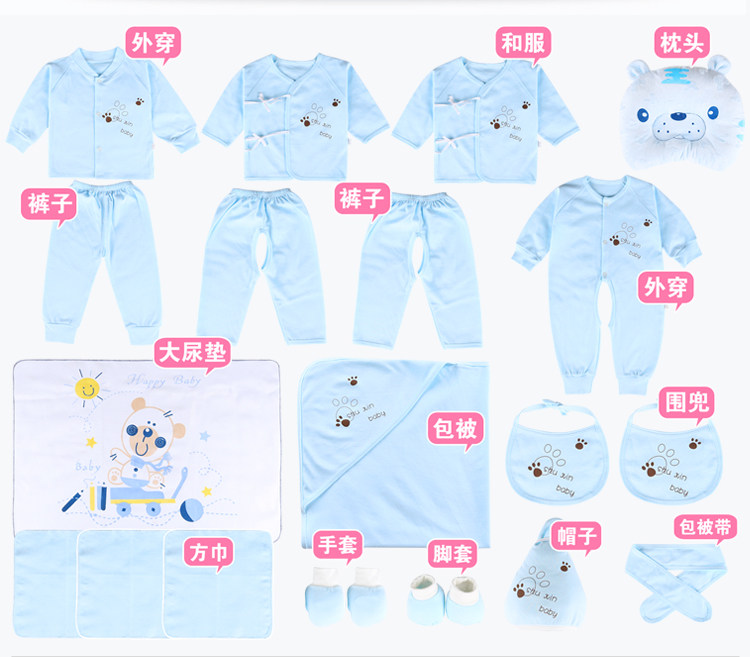 Coffret cadeau pour bébé - Vêtements + Fournitures - Ref 1951223 Image 11