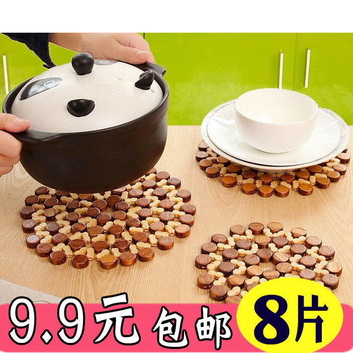 Home Dining Mat Insulation Mat Thickened Round Table Cushion Cutlery Mat Cutlery Pan Mat Anti-Burn Bowl Mat Plate Mat