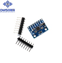 MPU-6050 module Three-axis acceleration gyroscope 6DOF module GY-521 with code schematic