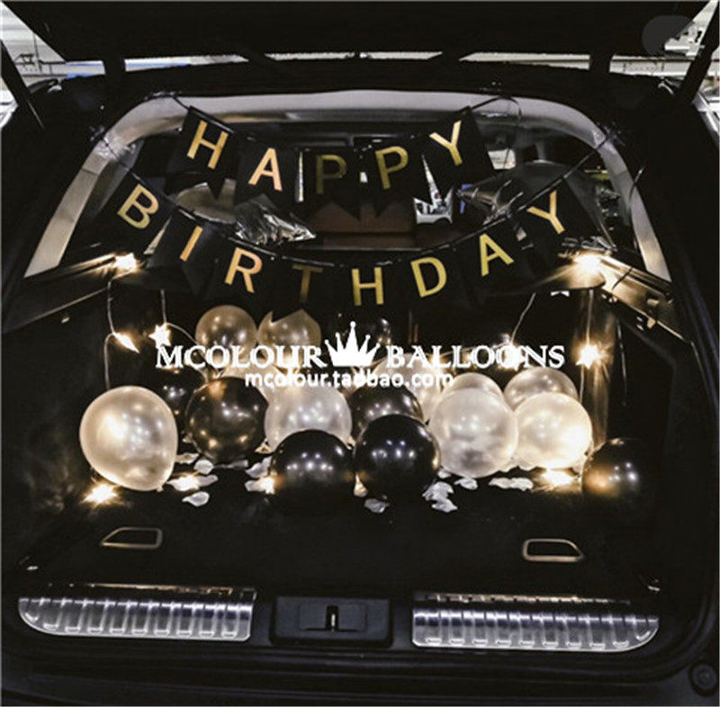 Proposal arrangement balloon confession balloon trunk surprise creative supplies birthday anniversary gift wedding decoration