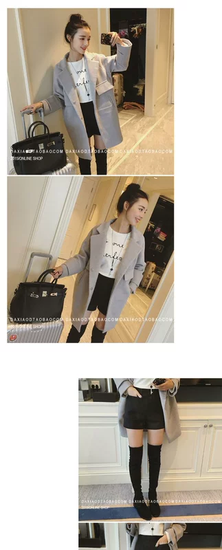 Mùa thu mới phiên bản Hàn Quốc của chất liệu hoang dã đôi túi cao eo đen xám rắn màu quần short giản dị quần boot nữ quần short nữ thời trang