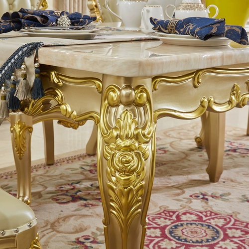 Европейский стиль сплошной деревянный обеденный стол небольшая квартира простая европейская квадратная обеденная стола Комбинированный ресторан ресторан