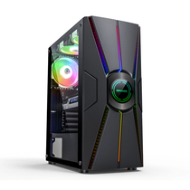 Xianma Yingpai armor V6 desktop computer case ATX water-cooled full-side transparent RGB light effect mute game case