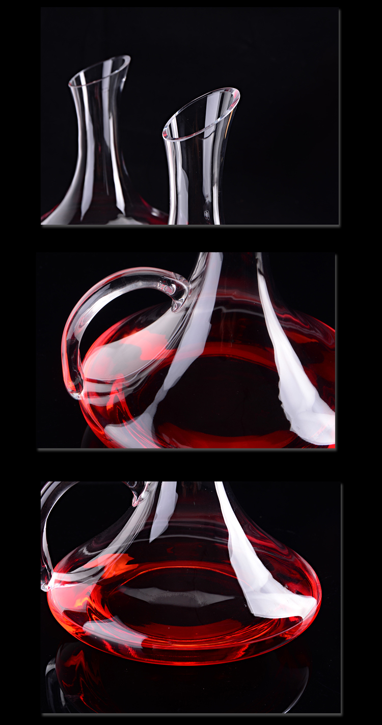 Pha lê ly rượu vang đỏ decanter rượu vang châu Âu rượu vang bình rượu shaker rượu vang chai rót rượu chén uống rượu đẹp