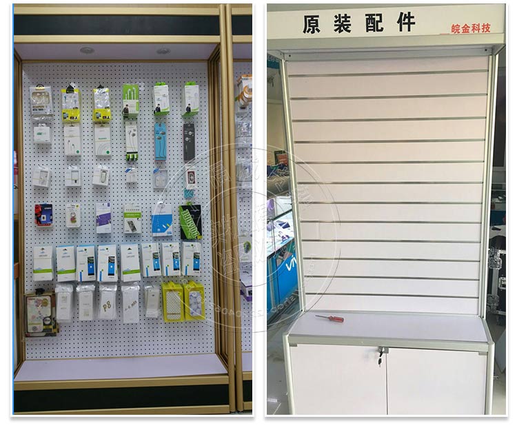 Điện thoại di động vỏ phụ kiện tủ trưng bày đồ lót quần lót vớ hiển thị phụ kiện xe máy khe đĩa kệ trang sức trưng bày