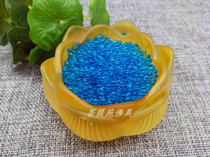  Special Offer Tibetan Buddhist Supplies Blue Glass Stone Seven Gems for Manza 50g