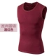 Áo vest nam ấm áp cộng với nhung dày cotton bó sát cổ chữ V đồ lót chạm đáy áo vest không tay mùa đông áo ba lỗ gym
