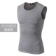 Áo vest nam ấm áp cộng với nhung dày cotton bó sát cổ chữ V đồ lót chạm đáy áo vest không tay mùa đông áo ba lỗ gym