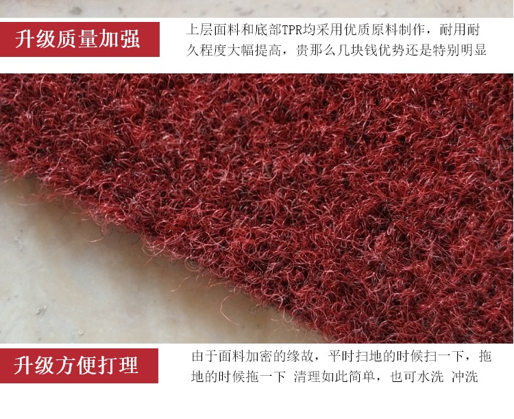 Cửa ra vào nhà cửa có thể cắt không trượt thảm thảm cửa và dầu thấm cửa bếp cửa hàng thảm cho tùy chỉnh - Thảm sàn thảm đá thấm nước