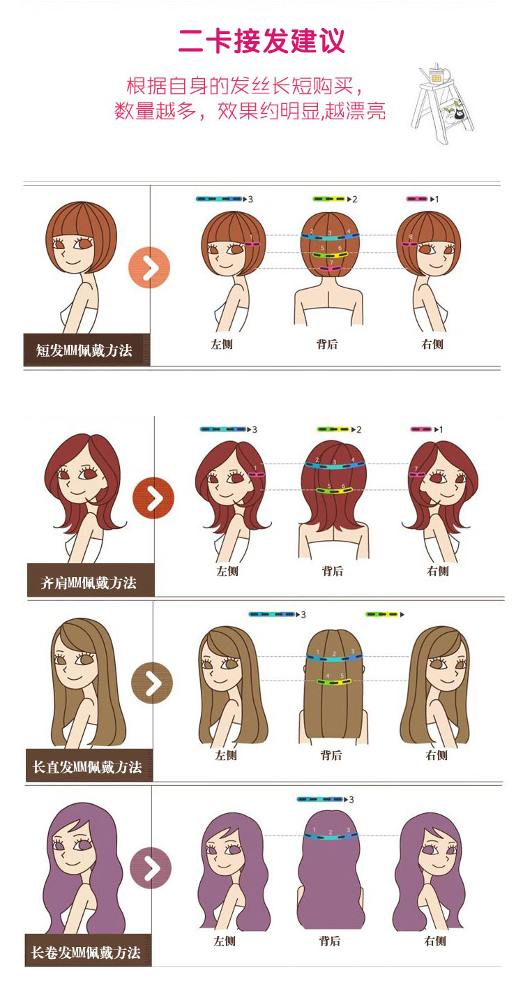 Extension mèches - Ref 219215 Image 17