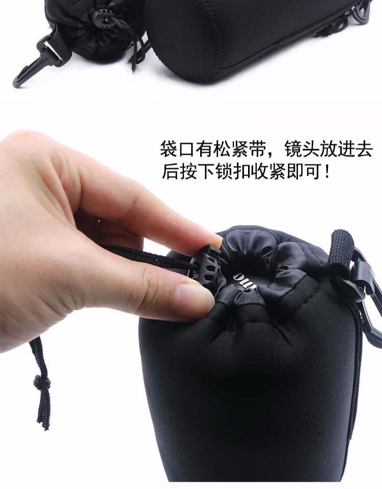 Miễn phí vận chuyển Martin túi ống kính máy ảnh SLR túi ống kính Lens Bag Túi đựng túi dày sốc - Phụ kiện máy ảnh kỹ thuật số balo manfrotto