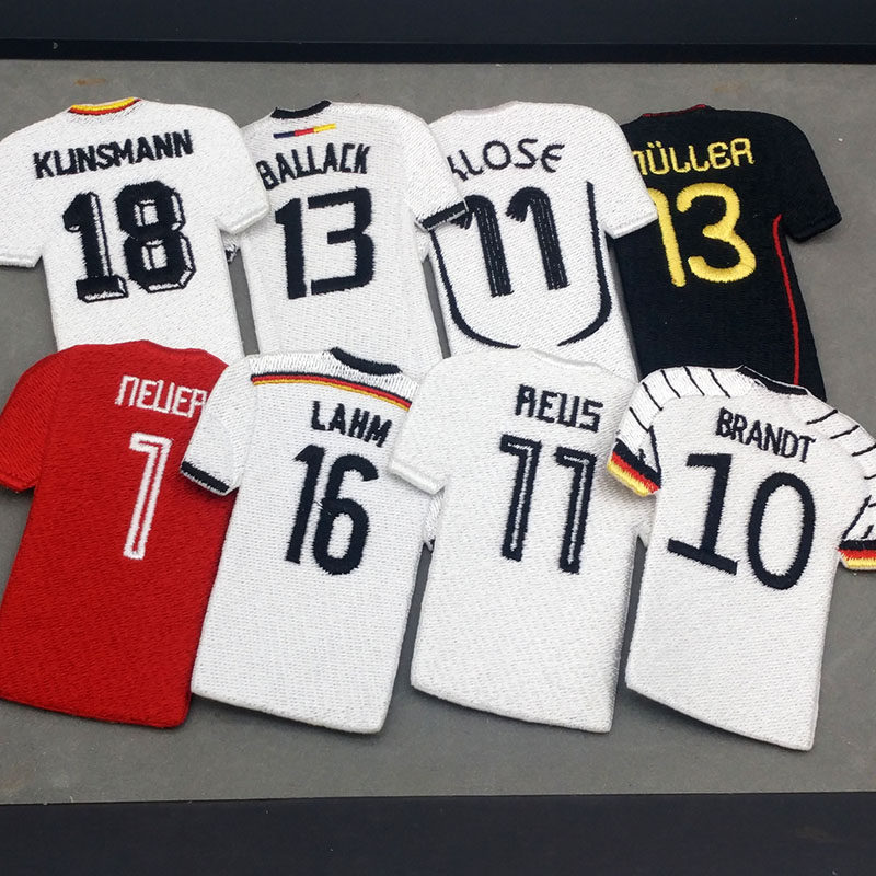 Football fans Birthday Gift Germany Mullecrose Cross World Cup Mini Jersey Hot Ram Gift