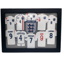 England fan supplies mini Jersey Football Star decoration Beckham Rooney Gerrard new ornaments