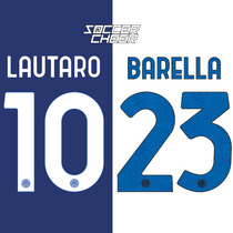 Inter Milan jersey font 201819 season over the years Inter Milan printing number custom TFF installation vector
