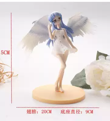 Birthday cake decorating Angel's tachycardia doll white skirt wings beautiful girl heart doll ornament wings beautiful girl