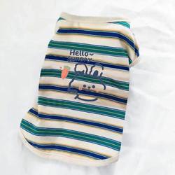 Pet Cat Dog Clothes Summer Thin Clothes Teddy Dog Pet Dog Small Puppy Vest Breathable Sunscreen Clothing