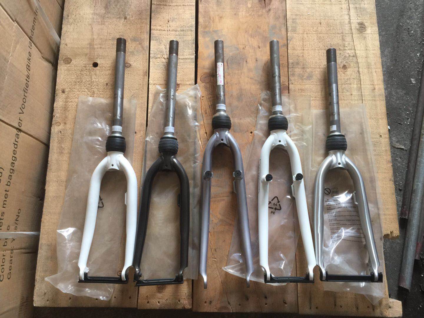 20 26 inch mountain bike electric vehicle aluminum alloy suspension integrated fork disc V brake high strength 100-120mm