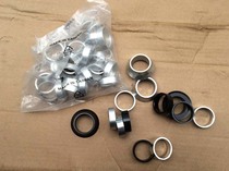 28 6mm toothless fork tube washer and 41 41 8mm horn washer Aluminum alloy black silver