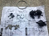 10mm shaft pull code 34 9mm wire clip frame steel rear claw rear fork Japanese brand M390 M360 mountain finger dial