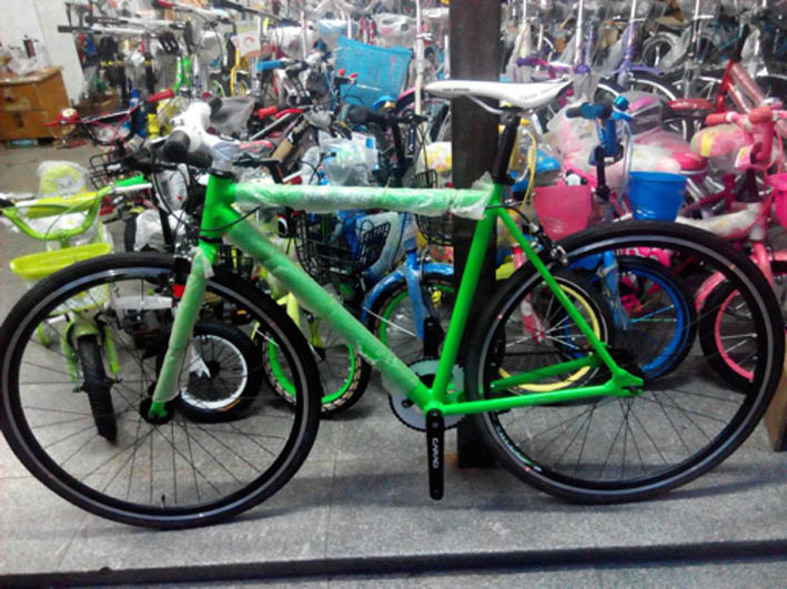 700c highway dead fly vehicle aluminum frame aluminum fork live dead ride dual-use knife ring carton delivery inside